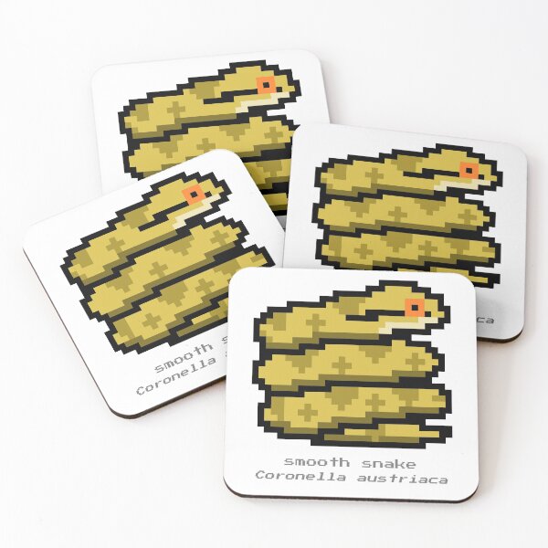 Item preview, Pixel Smooth Snake designed and sold by CheesyBugShop.
