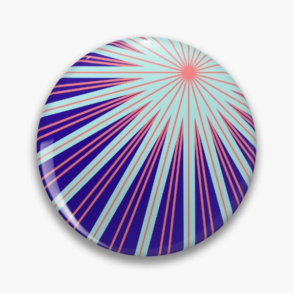 Item preview, Colorful Sunburst Art -  Radial Sunburst Art - Modern Abstract Geometric Art designed and sold by jacnotjac.
