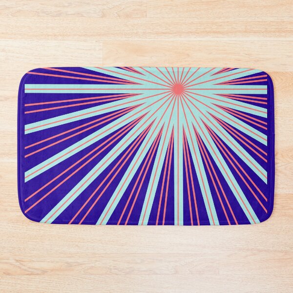 Item preview, Colorful Sunburst Art -  Radial Sunburst Art - Modern Abstract Geometric Art designed and sold by jacnotjac.