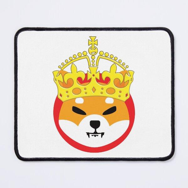Item preview, SHIB Crown logo Shiba Inu coin Cryptocurrency white background designed and sold by FuugoShop.