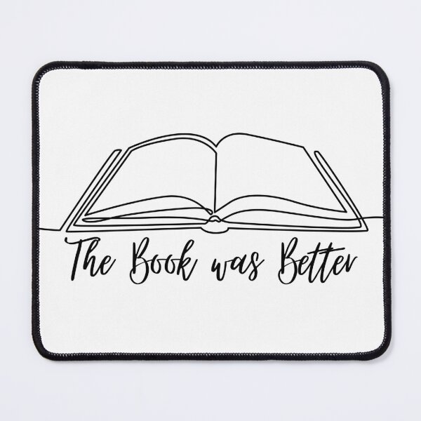 Item preview, Bookish Designs: The Book was Better designed and sold by jaekindacray.