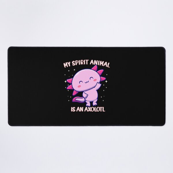 Item preview, My Spirit Animal Is An Axolotl_cute Pink animal ilustration designed and sold by ANAS HO.