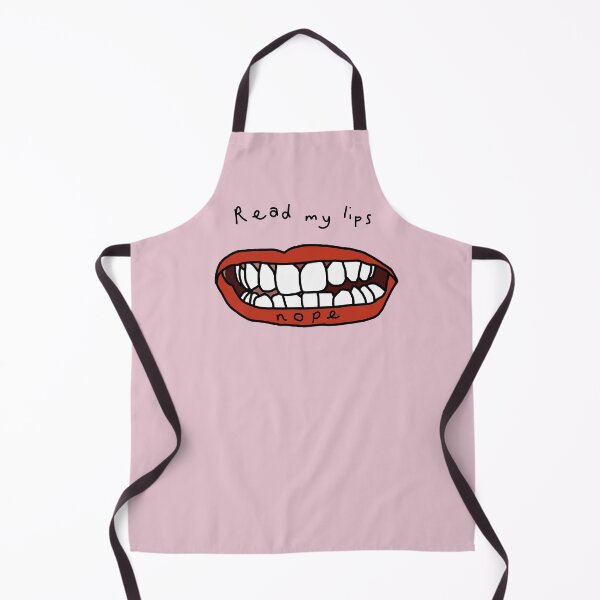 Item preview, Read My Lips Nope Funny Face designed and sold by ellenhenry.