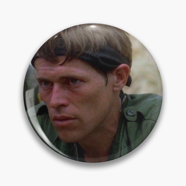 Item preview, willem dafoe platoon movie designed and sold by gruzinkerbelle.