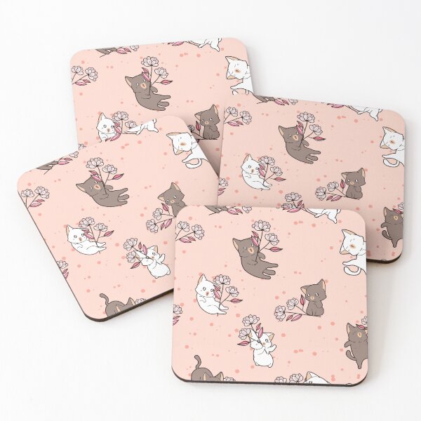 Item preview,  cute cat seamless pattern designed and sold by Hoetoons.