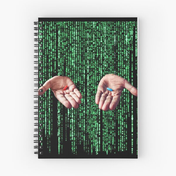 Item preview, Matrix background - blue pill, red pill decision designed and sold by Creole Content Creations.