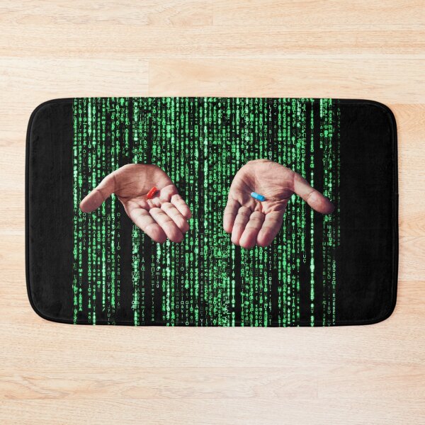Item preview, Matrix background - blue pill, red pill decision designed and sold by Creole Content Creations.