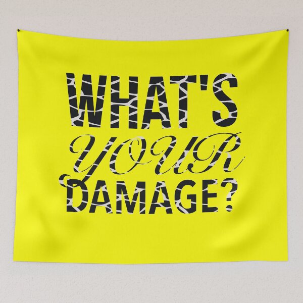 Item preview, What's Your Damage? - Heathers The Musical Veronica Quotes designed and sold by Delandor.