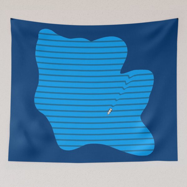 Item preview, Boat cutting waves designed and sold by HeavyBurden.