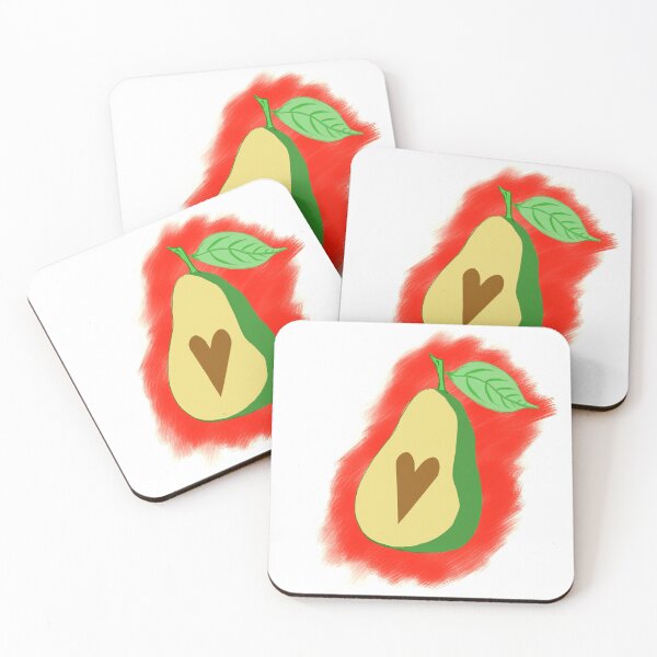 Item preview, The Valentine Avocado on heat  designed and sold by iancoppack.