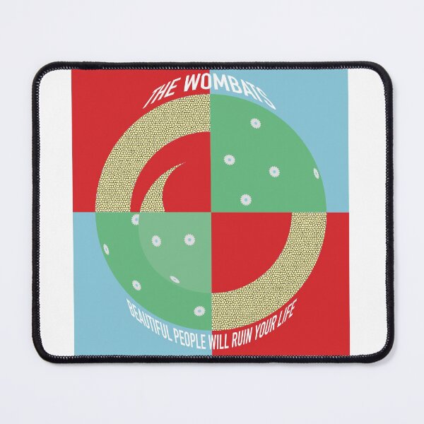 Item preview, The Wombats "Beautiful People Will Ruin Your Life" Concept Art designed and sold by abskababs.