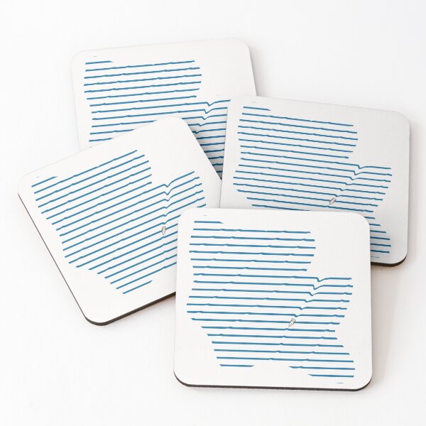 Item preview,  Boat cutting through Waves designed and sold by HeavyBurden.