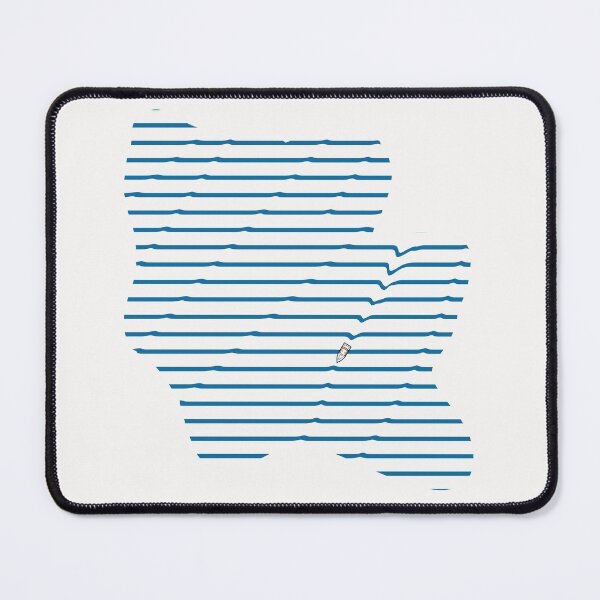 Item preview,  Boat cutting through Waves designed and sold by HeavyBurden.