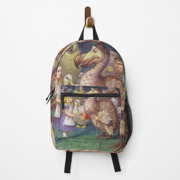 Item preview, Alice in Wonderland and Dodo, funny surreal illustration designed and sold by Mauswohn.