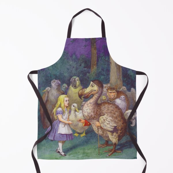 Item preview, Alice in Wonderland and Dodo, funny surreal illustration designed and sold by Mauswohn.