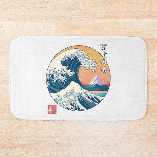 Item preview, The Fuji Great Wave Japan designed and sold by dokidokicomics.