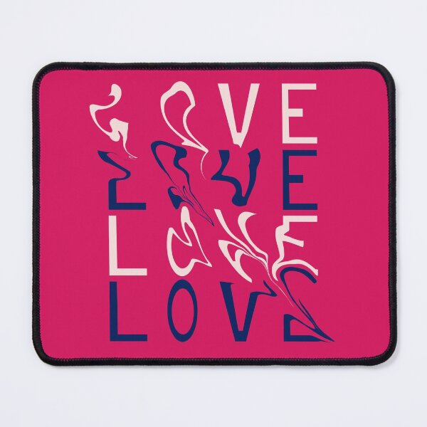 Item preview, A text image of the wavy effect with the inscription LOVE.   designed and sold by Nia-Chi.