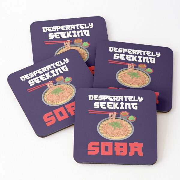 Item preview, Desperately Seeking Soba Japanese Buckwheat Noodles designed and sold by jaygo.