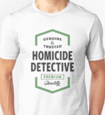 Homicide Detective Logo Gifts Unisex T-Shirt