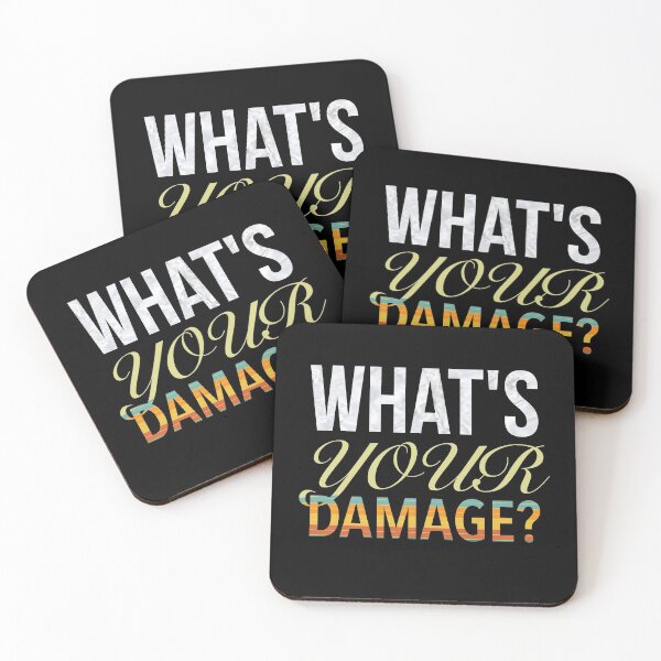 Item preview, What's Your Damage? - Heathers The Musical Veronica Quote designed and sold by Delandor.