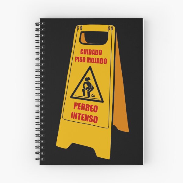 Item preview, Cuidado Piso Mojado Perreo Intenso designed and sold by Liomal.