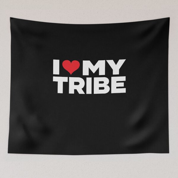Item preview, I Love My Tribe Polyamory Polyam designed and sold by RoguePixel.