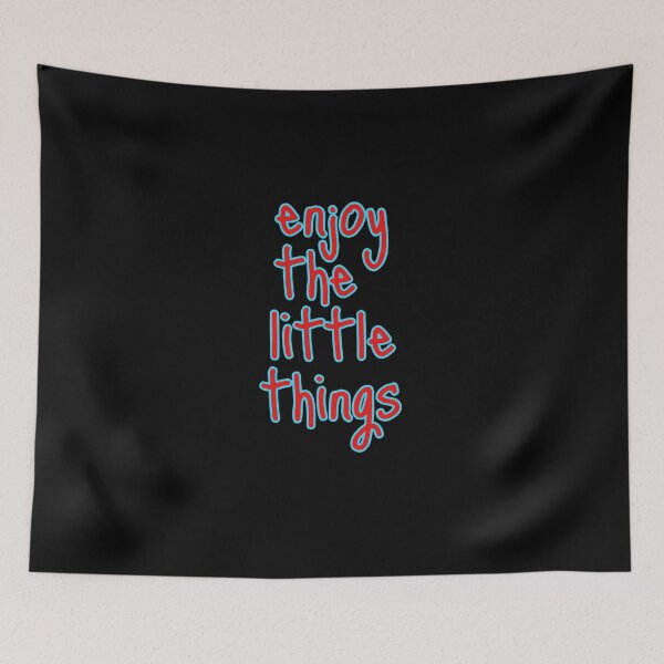 Item preview, Inspirational. Motivational quote. Enjoy The Little Things designed and sold by efenem.
