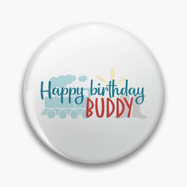 Item preview, Happy birthday buddy designed and sold by Best-Designers.