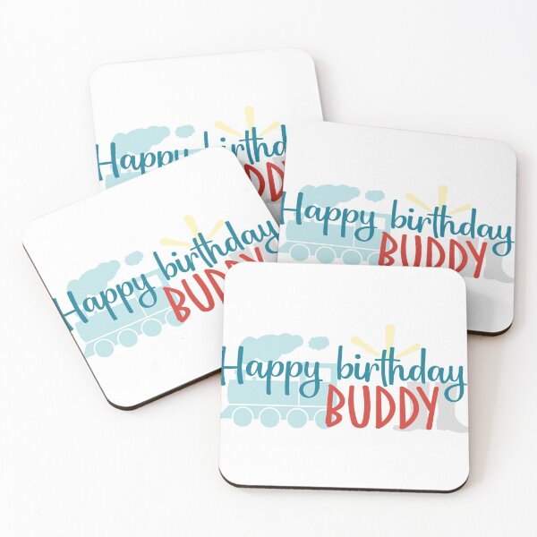 Item preview, Happy birthday buddy designed and sold by Best-Designers.