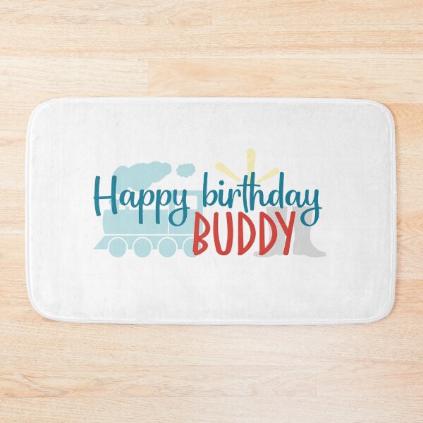 Item preview, Happy birthday buddy designed and sold by Best-Designers.