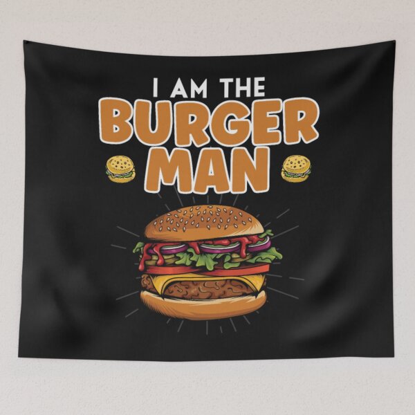 Item preview, The Burger Man designed and sold by ClamenTaon.