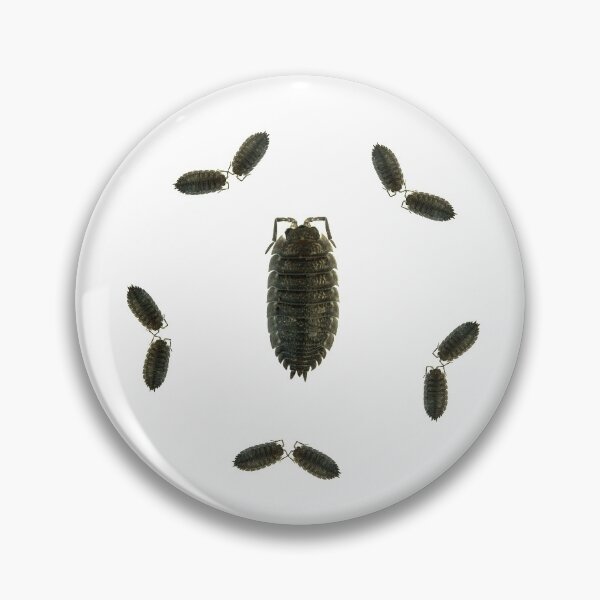 Item preview, Dancing Woodlice Kaleidoscope Pattern designed and sold by CheesyBugShop.