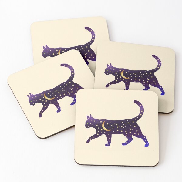 Item preview,  double exposure cat designed and sold by Hoetoons.