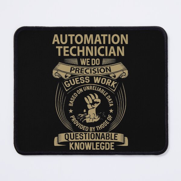 Item preview, Automation Technician T Shirt - We Do Precision Job Gift Item Tee designed and sold by smueller39.