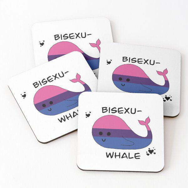 Item preview, Bisexu-whale Bi pun designed and sold by Zuni Barnett.