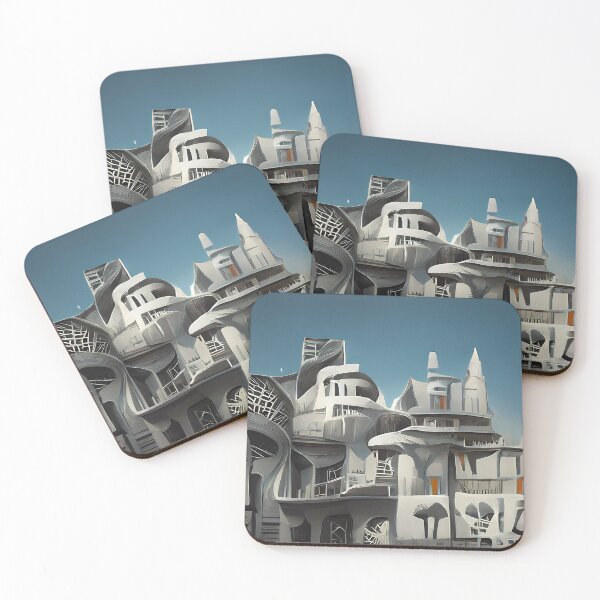 Item preview, Abstract Utopian Architecture designed and sold by Arkneer.