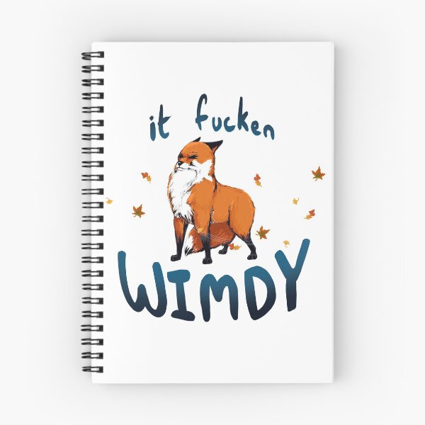 Item preview, It Fucken Wimdy Fox designed and sold by SylphFern.