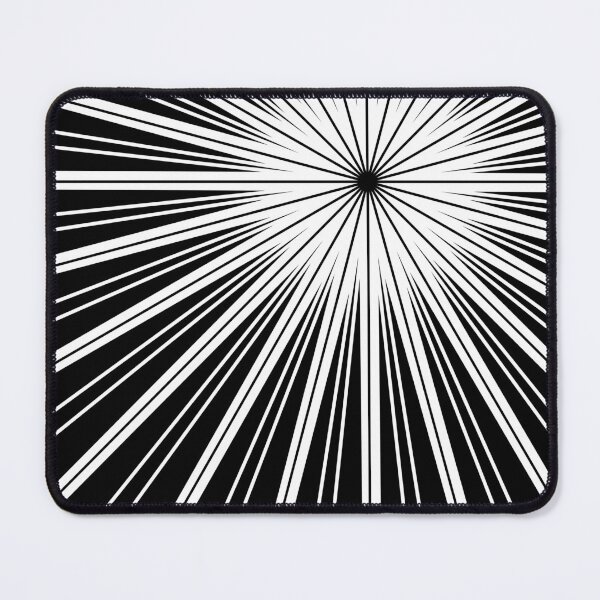 Item preview, Black and White Sunburst Art Deco - Modern Abstract Geometric Art designed and sold by jacnotjac.