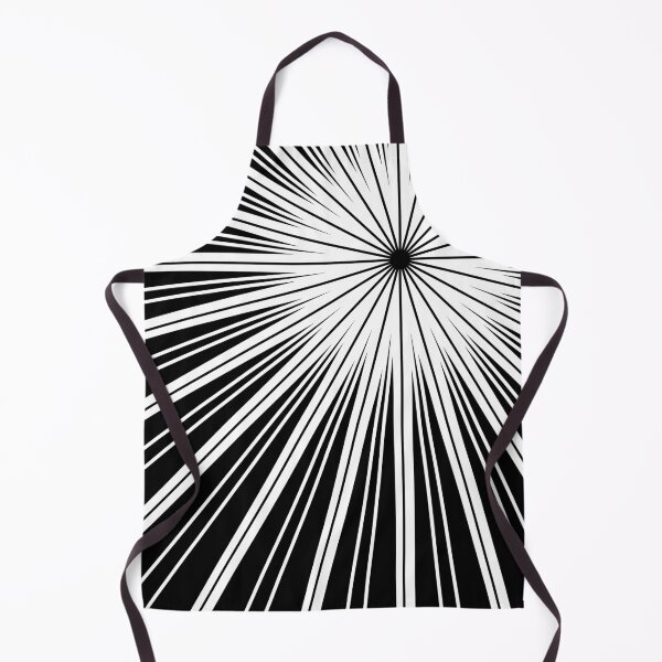 Item preview, Black and White Sunburst Art Deco - Modern Abstract Geometric Art designed and sold by jacnotjac.