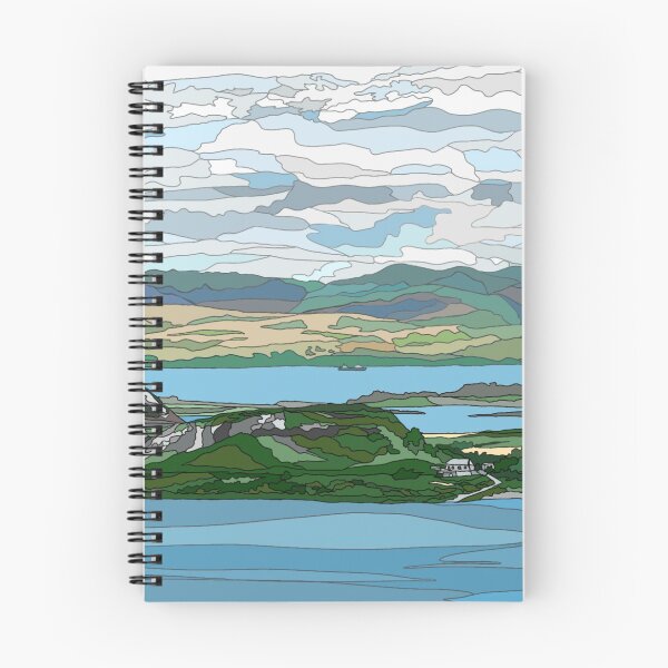 Item preview, Mull and Kerrera from McCaig's Tower, Oban, Scotland designed and sold by Jenny Cathcart.