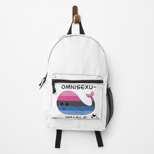 Item preview, Omnisexu-whale omni pun designed and sold by Zuni Barnett.