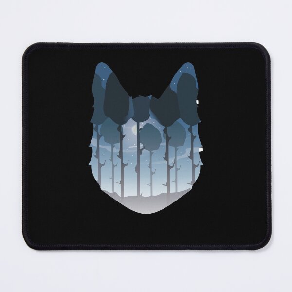 Item preview, double exposure cat designed and sold by Hoetoons.