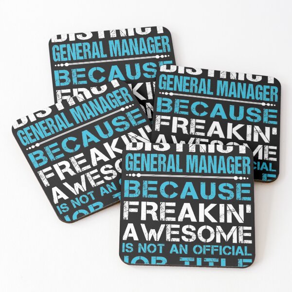 Item preview, District General Manager T Shirt - Freaking Awesome Job Gift Item Tee designed and sold by oetate4774.