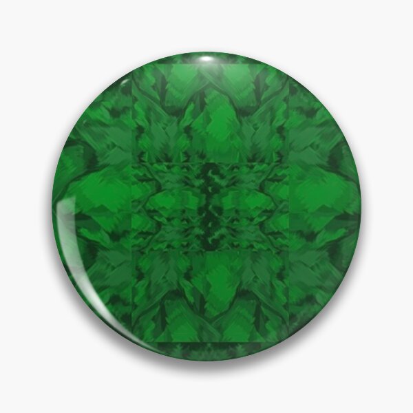 Item preview, Green Abstract Emerald Pattern designed and sold by radiantdark.