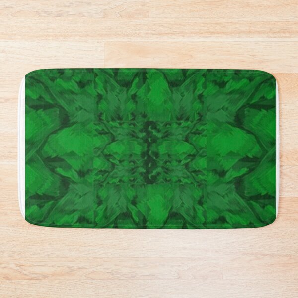 Item preview, Green Abstract Emerald Pattern designed and sold by radiantdark.