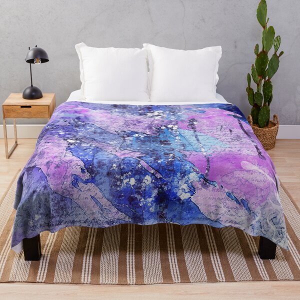 Aperçu de l'œuvre Abstraction violette créée et vendue par Zip-Zup.