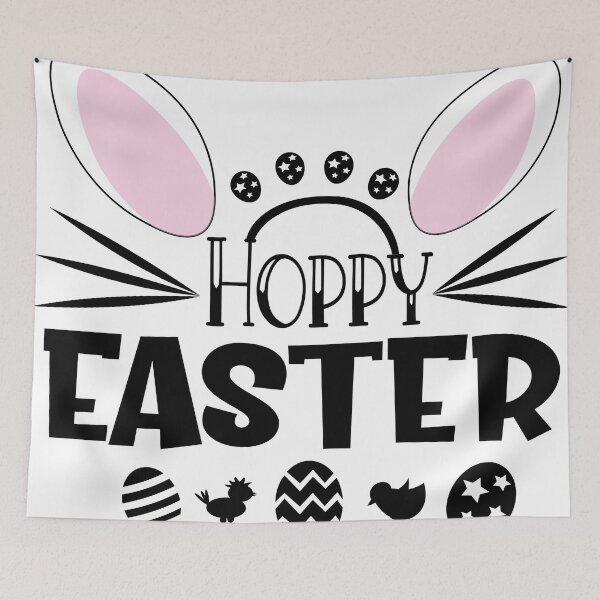 Item preview, Funny Easter Pun - Hoppy Easter designed and sold by MclaughlinGifts.