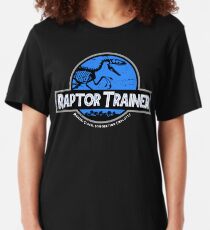 Jurassic World Raptor Trainer Slim Fit T-Shirt