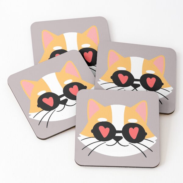 Item preview, Cute animal Friendly cat  - Cute kitty designed and sold by Paint84.