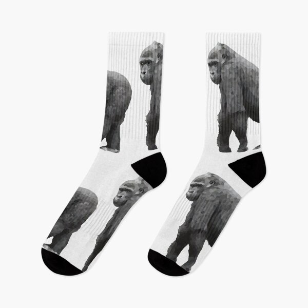 Item preview, gorilla-Polygonal animals designed and sold by Hartics.